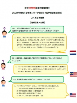 210321【大学学部】留学経験者の回答 よくある質問集